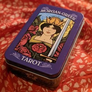Beautiful Morgan Greer Tarot Deck in tin box